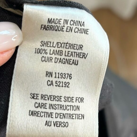 Helmut Lang 100% Lamb Leather Skinny Pants Leggings - Picture 13 of 13